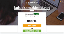 Desktop Screenshot of kuluckamakinesi.net